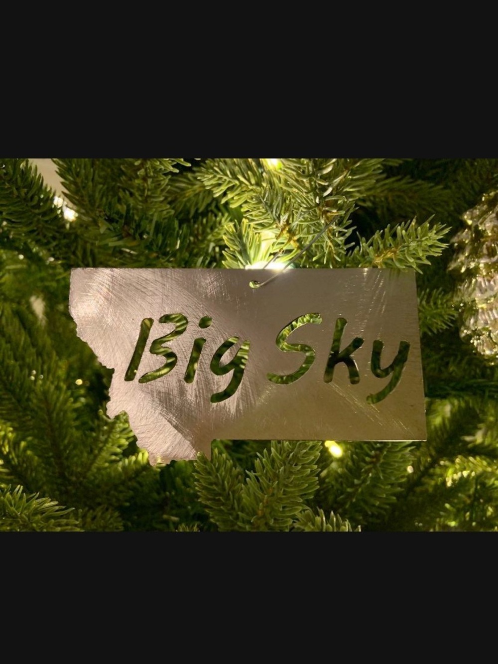 Handmade Montana Ornaments